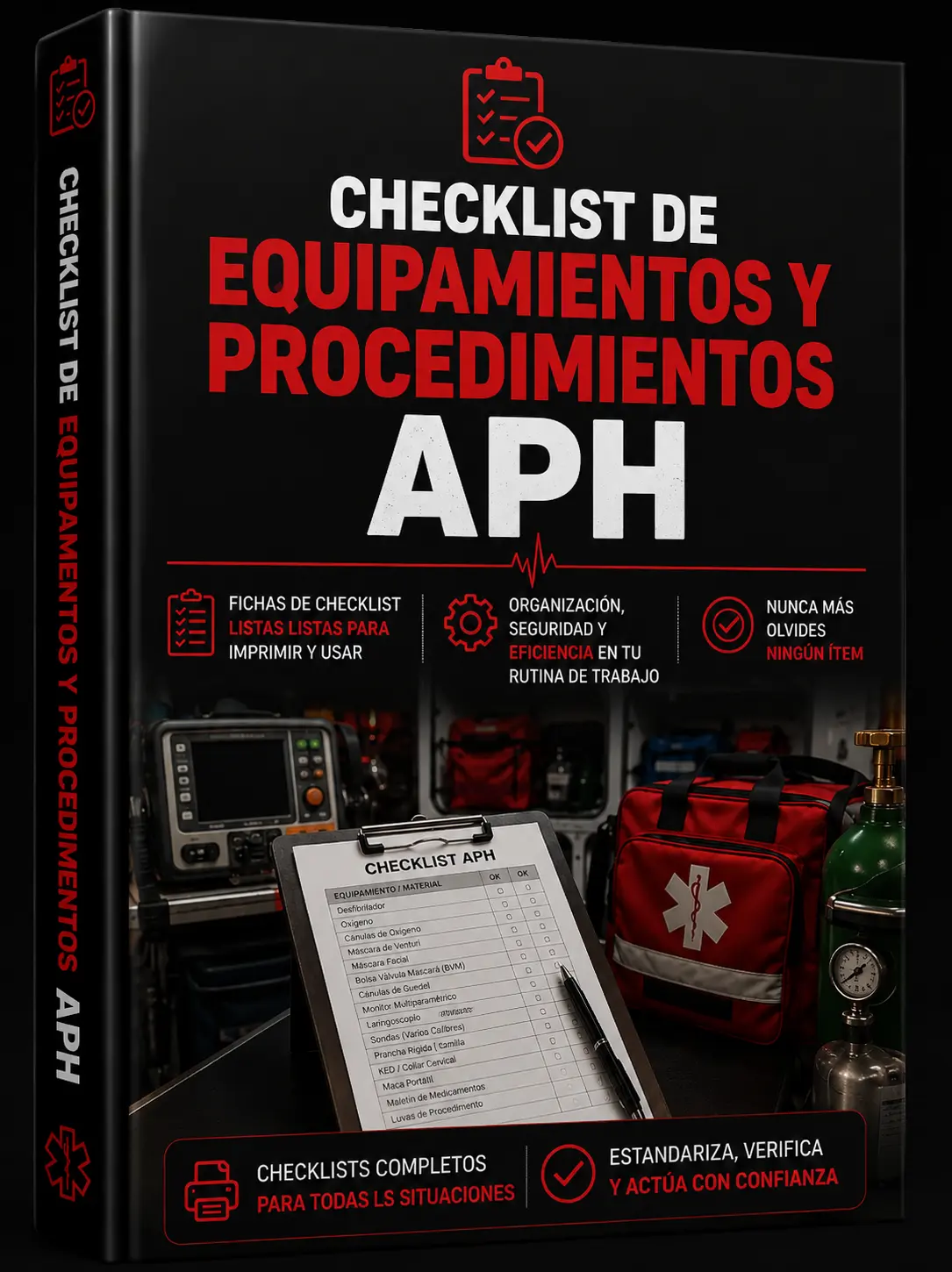 Listas de verificación de equipos y procedimientos